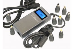 Nice Deals - Universele Notebook Adapter Met Lcd Scherm En Usb Output Nice Deals - Universele Notebook Adapter Met Lcd Scherm En Usb Output