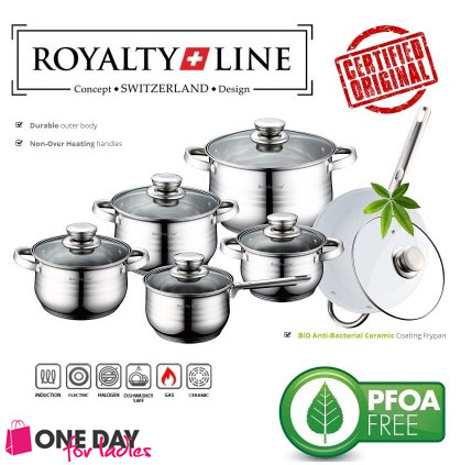 One Day For Ladies - 12 delige pannenset One Day For Ladies - 12 delige pannenset