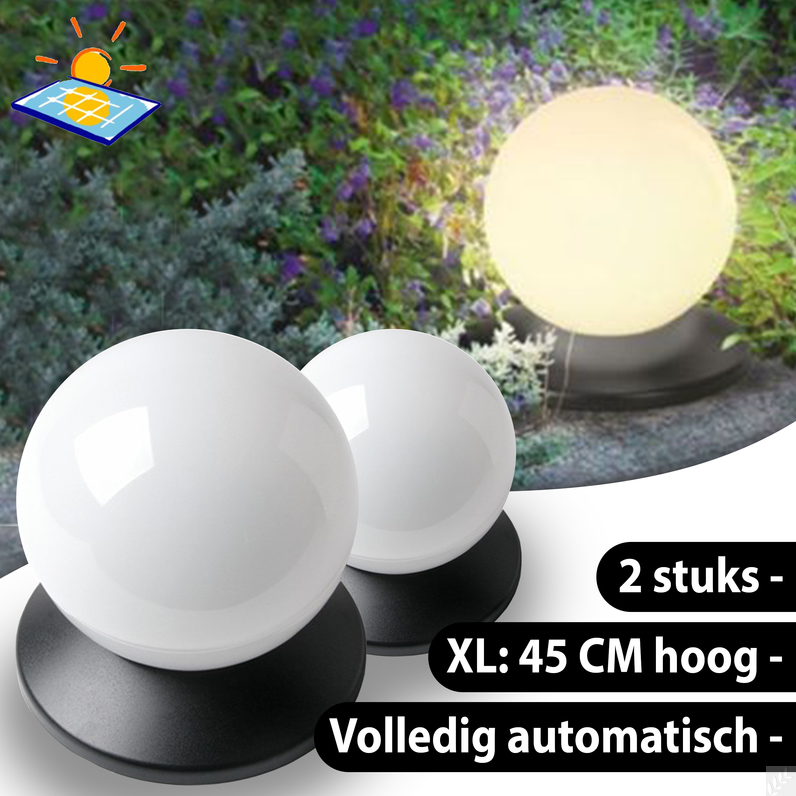 One Day For Ladies - 2 stuks solar lichtbollen One Day For Ladies - 2 stuks solar lichtbollen