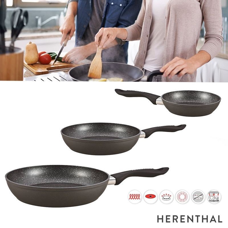 One Day For Ladies - 3 Delige pannenset van Herenthal One Day For Ladies - 3 Delige pannenset van Herenthal