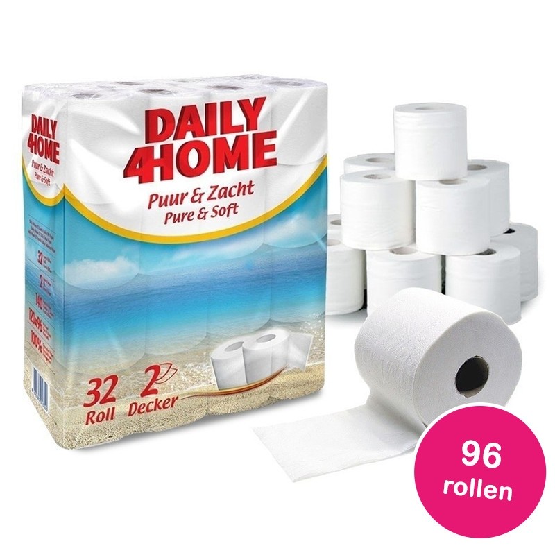 One Day For Ladies - 96 rollen toiletpapier One Day For Ladies - 96 rollen toiletpapier