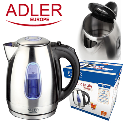 One Day For Ladies - Adler waterkoker met led One Day For Ladies - Adler waterkoker met led