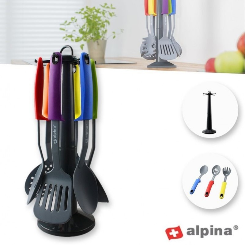 One Day For Ladies - Alpina Keukengerei met Rek One Day For Ladies - Alpina Keukengerei met Rek