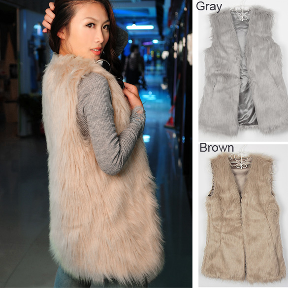 One Day For Ladies - Fake fur vesten