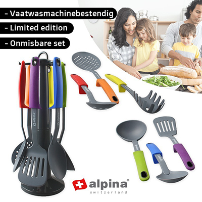 One Day For Ladies - Keukengerei met rek One Day For Ladies - Keukengerei met rek