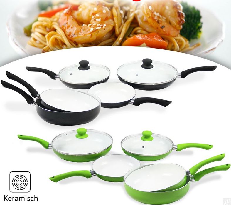 One Day For Ladies - Lotus 2 delige wok pannen set One Day For Ladies - Lotus 2 delige wok pannen set