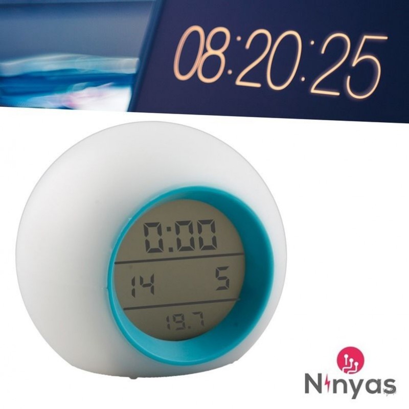 One Day For Ladies - Ninyas LED Wake Up Light Wekker One Day For Ladies - Ninyas LED Wake Up Light Wekker