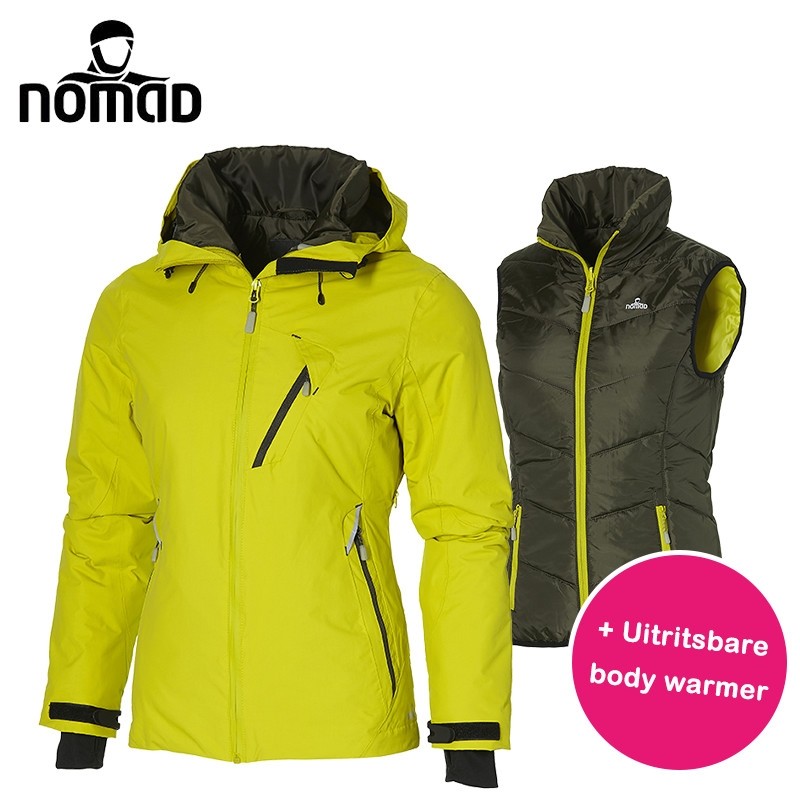 One Day For Ladies - Nomad winterjas voorzien van bodywarmer