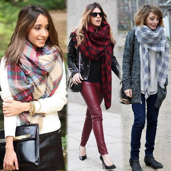 One Day For Ladies - Oversized sjaals One Day For Ladies - Oversized sjaals
