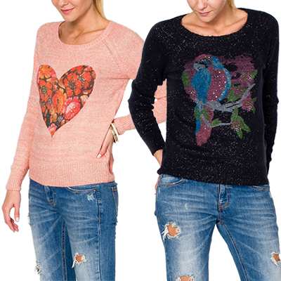 One Day For Ladies - Pullover met print One Day For Ladies - Pullover met print