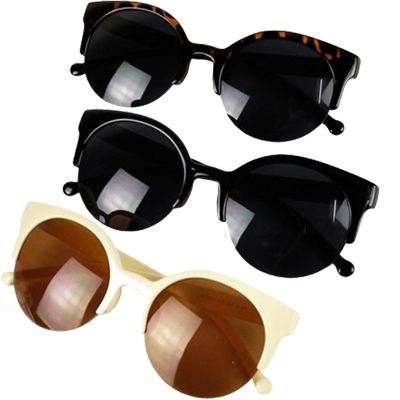 One Day For Ladies - Ronde randloze zonnebril One Day For Ladies - Ronde randloze zonnebril