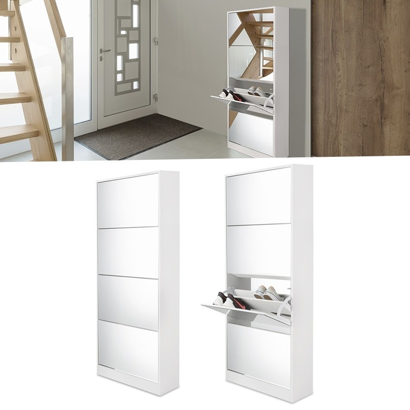 One Day For Ladies - Schoenenkast met spiegel One Day For Ladies - Schoenenkast met spiegel