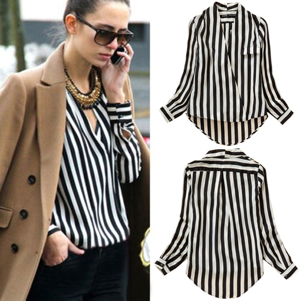 One Day For Ladies - Streep blouse One Day For Ladies - Streep blouse