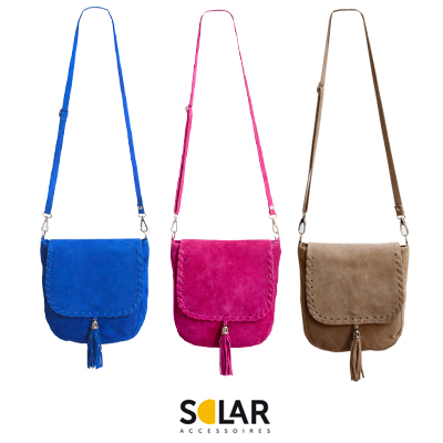 One Day For Ladies - Suede tassen van Solar One Day For Ladies - Suede tassen van Solar