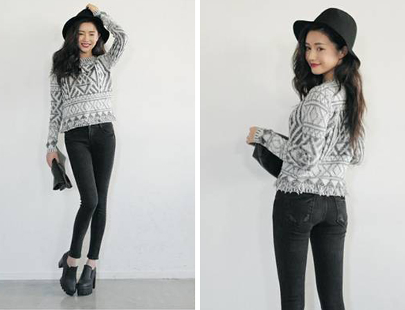 One Day For Ladies - Sweater met motief One Day For Ladies - Sweater met motief