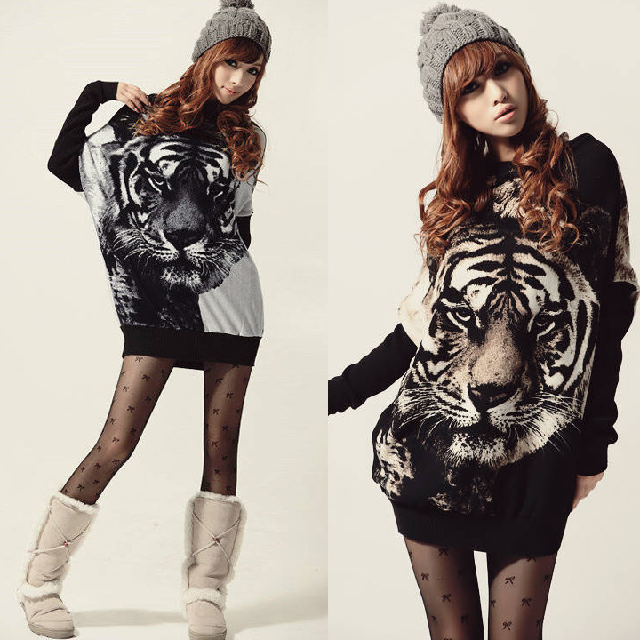 One Day For Ladies - Sweater met tijgerprint One Day For Ladies - Sweater met tijgerprint