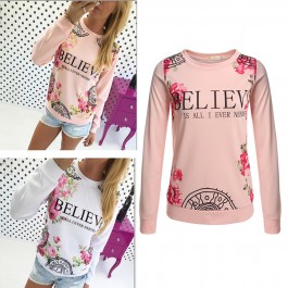 One Day For Ladies - Sweaters met print One Day For Ladies - Sweaters met print
