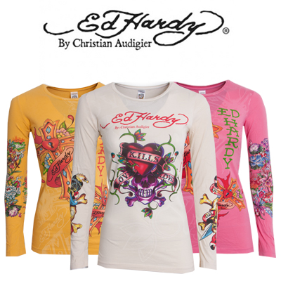 One Day For Ladies - Tops van Ed Hardy One Day For Ladies - Tops van Ed Hardy