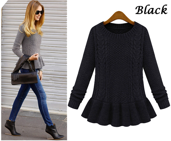 One Day For Ladies - Wollen trendy truien One Day For Ladies - Wollen trendy truien