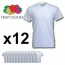 One Day Only - 12 witte V-hals T-shirts One Day Only - 12 witte V-hals T-shirts