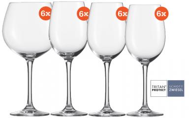 One Day Only - 24 Wijnglazen One Day Only - 24 Wijnglazen