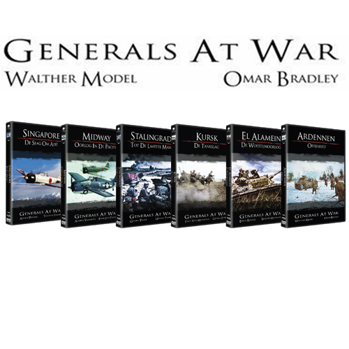 One Day Only - 6 delige serie Generals at War met 58% korting One Day Only - 6 delige serie Generals at War met 58% korting