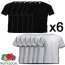 One Day Only - 6 zwarte of grijze T-shirts One Day Only - 6 zwarte of grijze T-shirts