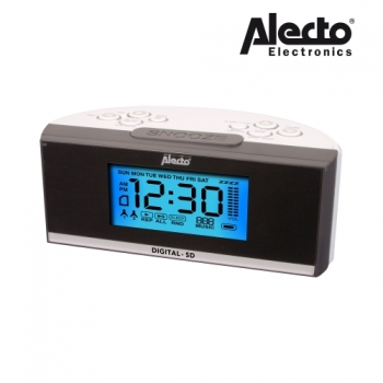 One Day Only - Alecto Digitale MP3 Alarmklok