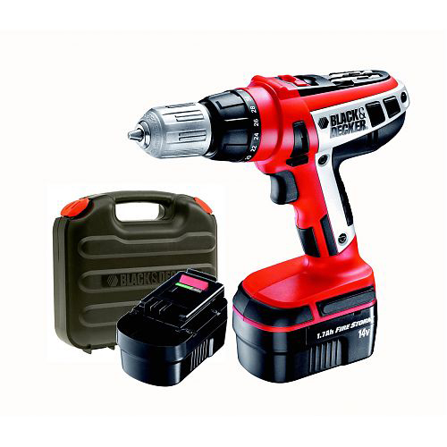 One Day Only - Black & Decker Accuboormachine HP126F3B One Day Only - Black & Decker Accuboormachine HP126F3B