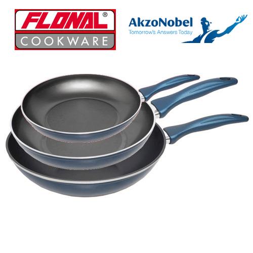 One Day Only - Flonal Cookware 3-delige Pannenset