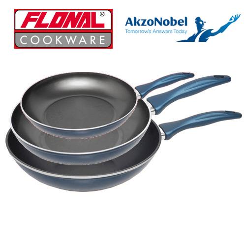 One Day Only - Flonal Cookware 3-delige Pannenset One Day Only - Flonal Cookware 3-delige Pannenset