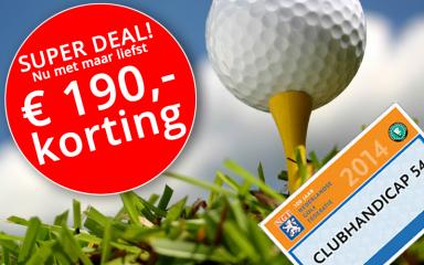 One Day Only - Haal uw Golfvaardigheidsbewijs / Hcp 54 One Day Only - Haal uw Golfvaardigheidsbewijs / Hcp 54