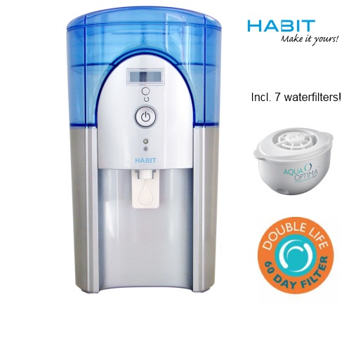 One Day Only - Habit Waterkoeler incl. 7 waterfilters One Day Only - Habit Waterkoeler incl. 7 waterfilters
