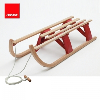 One Day Only - Hamax Traditionele Houten Slee One Day Only - Hamax Traditionele Houten Slee