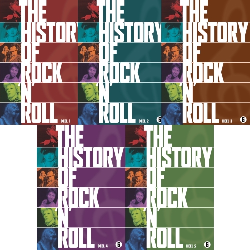 One Day Only - History of Rock 'n Roll - 5 DVD box One Day Only - History of Rock 'n Roll - 5 DVD box