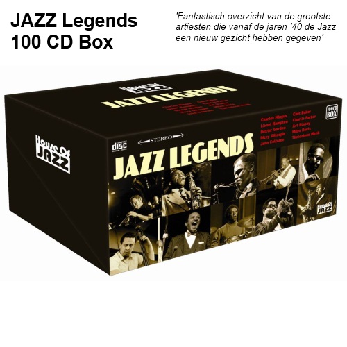 One Day Only - Jazz Legends 100 CD Box One Day Only - Jazz Legends 100 CD Box