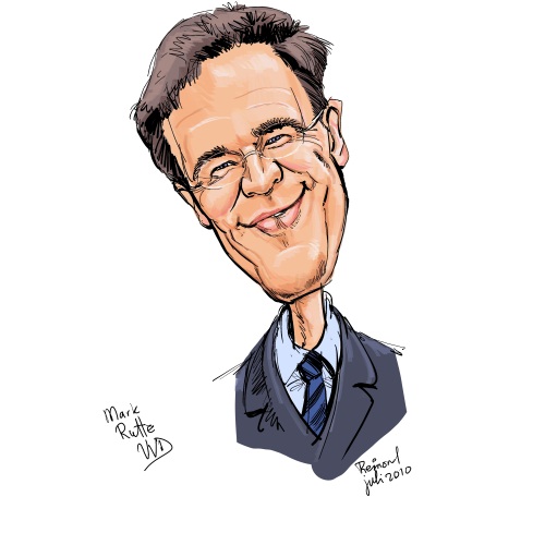 One Day Only - Karikatuur in kleur One Day Only - Karikatuur in kleur