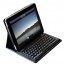 One Day Only - Lederen Ipad hoes & keyboard in één One Day Only - Lederen Ipad hoes & keyboard in één