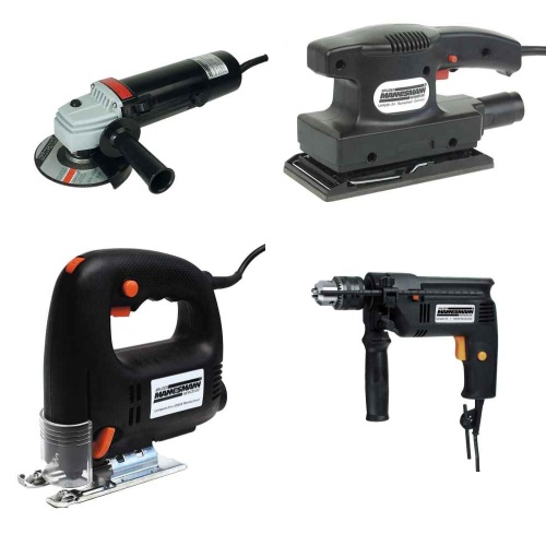 One Day Only - Mannesmann 4 delige machineset + accessoires