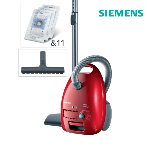 One Day Only - Siemens Stofzuiger Rood/Metallic