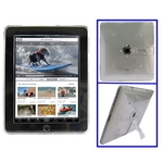 One Day Price - 12 stuks x Crystal case met stand geschikt voor de iPad 1