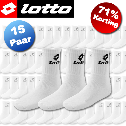 One Day Price - 15 paar Lotto sportsokken