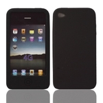 One Day Price - Black Silicone case geschikt voor de iPhone 4