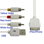 One Day Price - Component AV Cable voor de iPhone 3G V2.2 en lagere versies, iPhone & iPod One Day Price - Component AV Cable voor de iPhone 3G V2.2 en lagere versies, iPhone & iPod