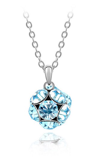 One Day Price - Crystal Blue ketting
