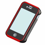 One Day Price - innoXplore iX-P26 geschikt voor iPhone 4G Protection Case met Stylus pen