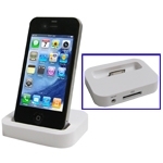 One Day Price - iPhone 4 Dock Cradle Charger Station (wit)