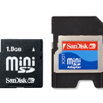 One Day Price - SanDisk Mini SD Card 1GB met Adapter (incl. verzendkosten)
