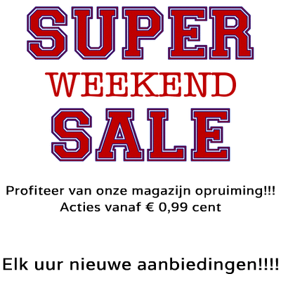 One Day Price - Super magazijn opruiming!!!!! One Day Price - Super magazijn opruiming!!!!!