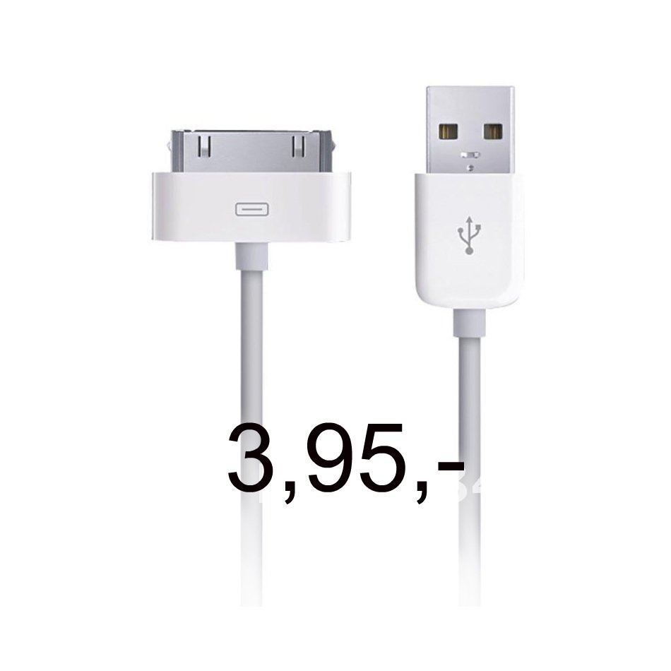 One Day Price - USB kabel geschikt voor de iPhone 4 (S) en 3 (G)